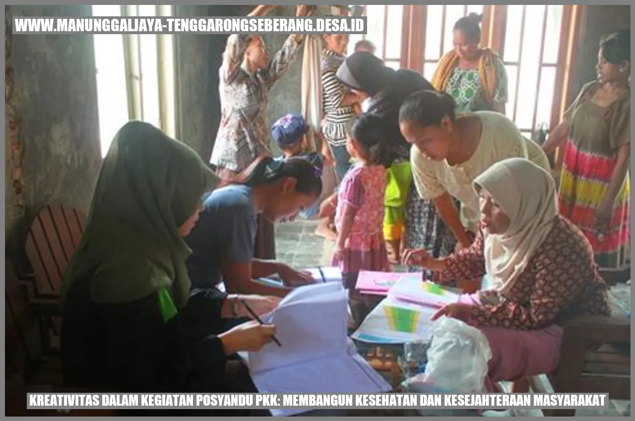 Kreativitas dalam Kegiatan Posyandu PKK
